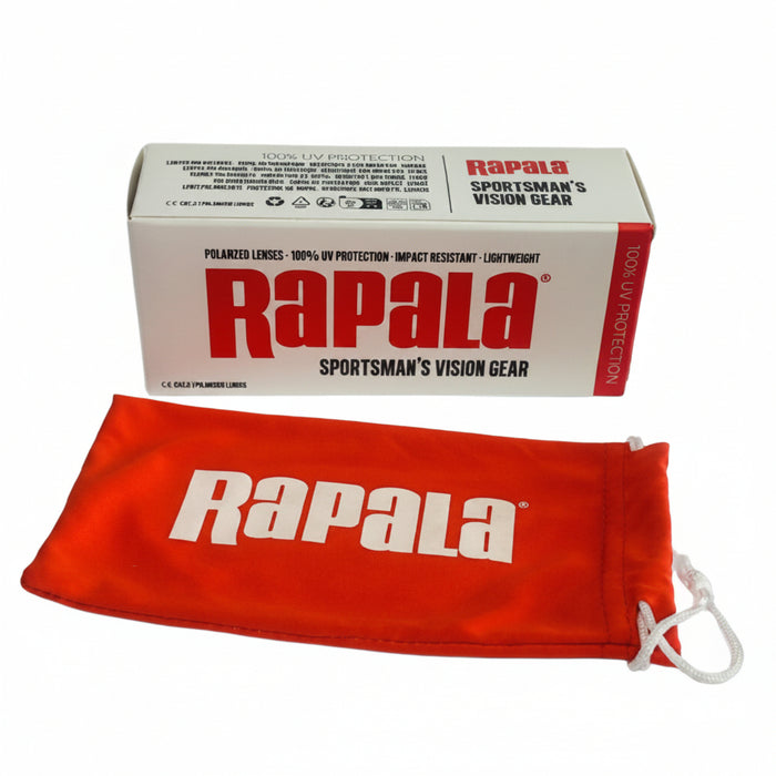 GAFA RAPALA WE ROCKFISH MATTE BLACK CRISTAL BLUE MIRROR RA4516