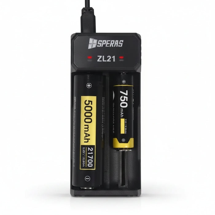 CARGADOR DE BATERÍA DOBLE ZL21 USB