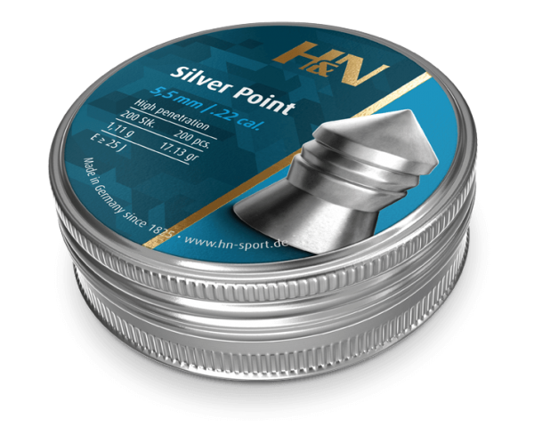 POSTON H&N SILVER POINT 5.5MM 17.13GR 200U