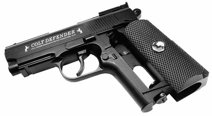 PISTOLA COLT CO2 DEFENDER NEGRA CAL.4,5