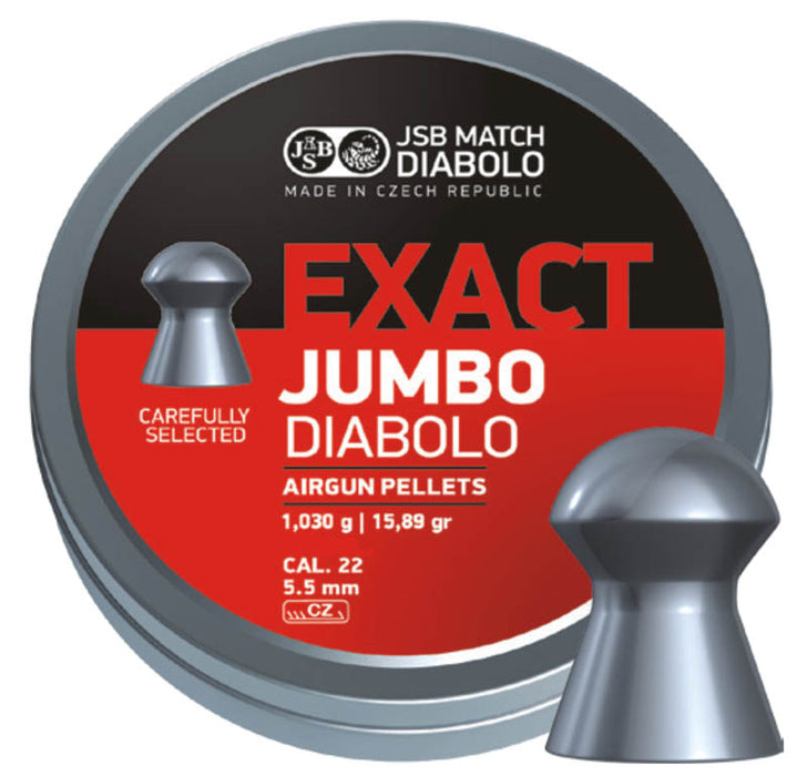 POSTON JSB EXACT JUMBO DIABOLO 5.5 15.89GR 250U