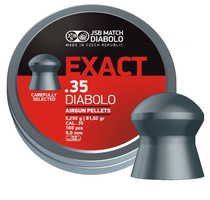 POSTON JSB EXACT DIABOLO .35 9MM 81.02GR 100U